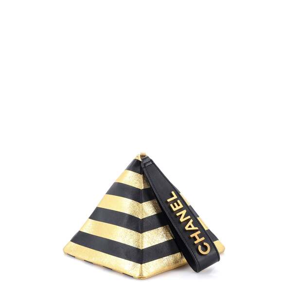 Chanel Kheops Pyramid Bag Striped #225939C35B - Picture 3 of 7